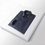 Gucci Elastic Long Sleeve Shirts For Men # 277523, cheap Gucci shirt