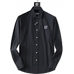 Loewe Anti Wrinkle Elastic Long Sleeve Shirts For Men # 277527, cheap Loewe Shirts