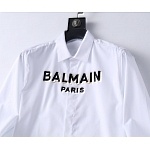 Balmain Long Sleeve Shirts For Men # 277542, cheap Balmain Shirts