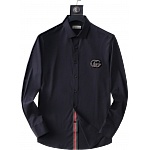 Gucci Long Sleeve Shirts For Men # 277561