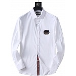 Gucci Long Sleeve Shirts For Men # 277562