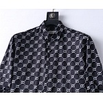 Gucci Long Sleeve Shirts For Men # 277574, cheap Gucci shirt