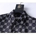 Gucci Long Sleeve Shirts For Men # 277574, cheap Gucci shirt