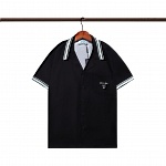 Prada Short Sleeve Shirts For Men # 278316