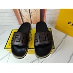 Fendi Slippers Unisex # 278754, cheap Fendi Slippers