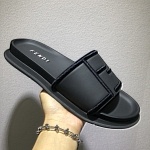 Fendi Slippers Unisex # 278797, cheap Fendi Slippers