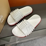 Christian Louboutin Slides Slippers Unisex # 278803, cheap Christian Louboutin