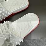 Christian Louboutin Slides Slippers Unisex # 278803, cheap Christian Louboutin