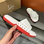 Christian Louboutin Slides Slippers Unisex # 278803, cheap Christian Louboutin