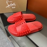 Christian Louboutin Slides Slippers Unisex # 278804