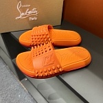 Christian Louboutin Slides Slippers Unisex # 278805, cheap Christian Louboutin