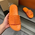 Christian Louboutin Slides Slippers Unisex # 278805, cheap Christian Louboutin
