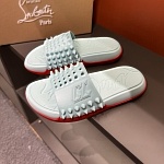 Christian Louboutin Slides Slippers Unisex # 278806, cheap Christian Louboutin