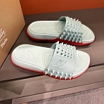 Christian Louboutin Slides Slippers Unisex # 278806, cheap Christian Louboutin