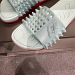 Christian Louboutin Slides Slippers Unisex # 278806, cheap Christian Louboutin