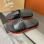 Christian Louboutin Slides Slippers Unisex # 278807