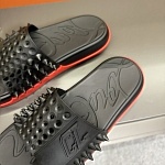 Christian Louboutin Slides Slippers Unisex # 278807, cheap Christian Louboutin