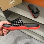 Christian Louboutin Slides Slippers Unisex # 278807, cheap Christian Louboutin