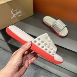 Christian Louboutin Slides Slippers Unisex # 278808, cheap Christian Louboutin