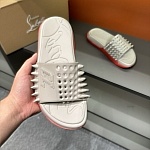 Christian Louboutin Slides Slippers Unisex # 278808, cheap Christian Louboutin