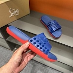 Christian Louboutin Slides Slippers Unisex # 278809, cheap Christian Louboutin