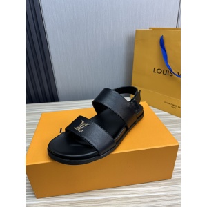 $85.00,Louis Vuitton Leather Sandals Unisex # 278863