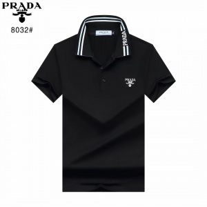 $26.00,Prada Short Sleeve Polo Shirts For Men # 278964