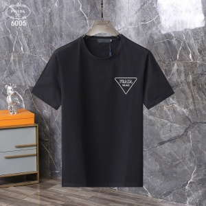 $26.00,Prada Short Sleeve Crew Neck T Shirts For Men # 278968