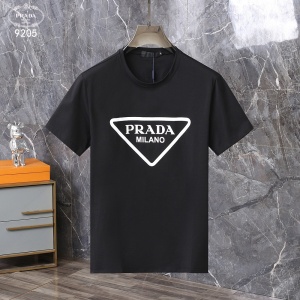 $26.00,Prada Short Sleeve Crew Neck T Shirts For Men # 278974