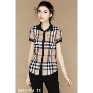 $33.00,Burberry Short Sleeve Shirts For Women # 279127