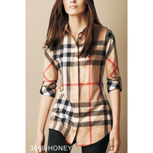 $33.00,Burberry Long Sleeve Shirts For Women # 279141