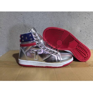 $67.00,Donald Trump Never Surrender High Top Sneaker Unisex # 279182