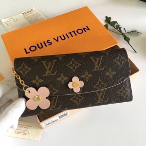 $69.00,Louis Vuitton Emilie Bloom Flower Wallet Wallet For Women # 279268