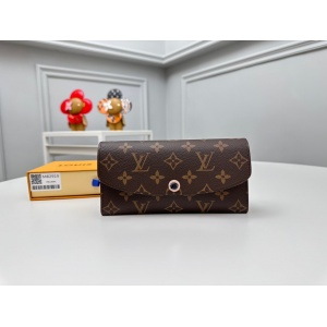 $69.00,Louis Vuitton Emilie Wallet Monogram Canvas For Women # 279297