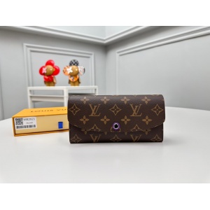 $69.00,Louis Vuitton Emilie Wallet Monogram Canvas For Women # 279300