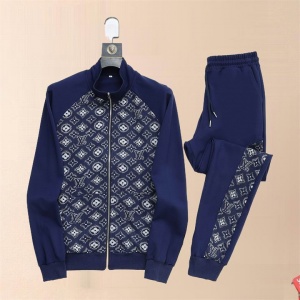 $82.00,Louis Vuitton Zip Up Tracksuits For Men # 279447