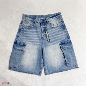 $42.00,Amiri Denim Shorts With Pockets For Men # 279743