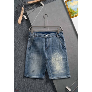 $42.00,Chrome Hearts Denim Shorts For Men # 279753