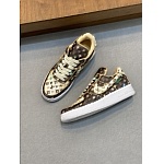 Louis Vuitton x Air Force One Leather Monogram Printed Sneaker Unisex # 278907, cheap For Men