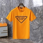 Prada Short Sleeve Crew Neck T Shirts For Men # 278975