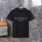 Balmain Short Sleeve Crew Neck T Shirts For Men # 279003