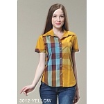 Burberry Short Sleeve Shirts For Women # 279124