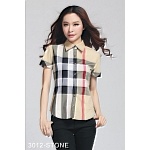 Burberry Short Sleeve Shirts For Women # 279125, cheap For Women