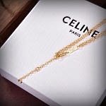 Celine Triomphe Suspended Necklace For Women # 279395, cheap Celine Necklaces