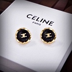 Celine Button Earrings For Women # 279398, cheap Celine Earrings