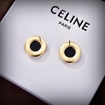 Celine Button Earrings For Women # 279399, cheap Celine Earrings