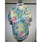 Louis Vuitton Multicolored Crayon Logo Monogram Short Sleeve Shirt And Short For Men # 279413, cheap LV Shirt Short Set