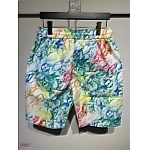 Louis Vuitton Multicolored Crayon Logo Monogram Short Sleeve Shirt And Short For Men # 279413, cheap LV Shirt Short Set