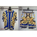 Versace Short Sleeve Shirt And Short For Men # 279431