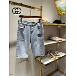 Gucci Denim Shorts For Men # 279766